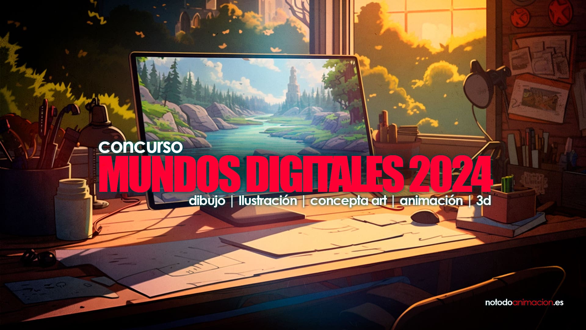 concurso dibujo ilustración arte 3d animación