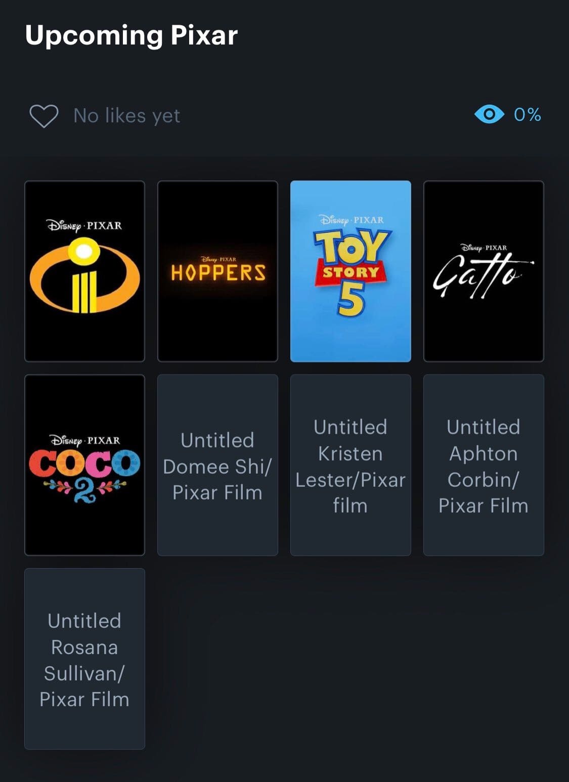 estrenos de animación Disney pixar 2026