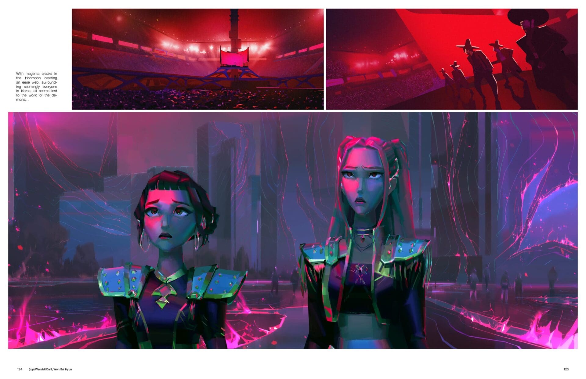 El Arte De KPop Demon Hunter ArtBook Completo