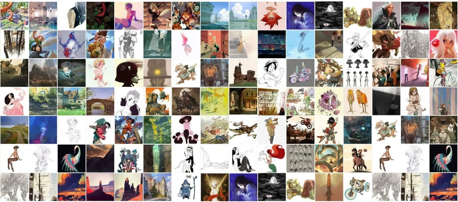 referencias de diseño de personajes