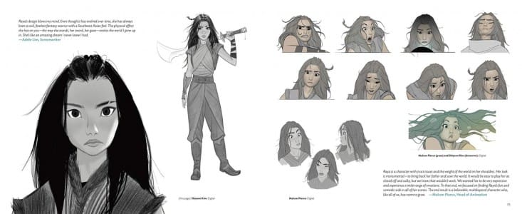 raya last dragon character design