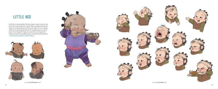 raya last dragon character design