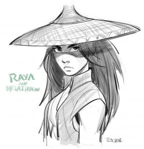 raya last dragon character design