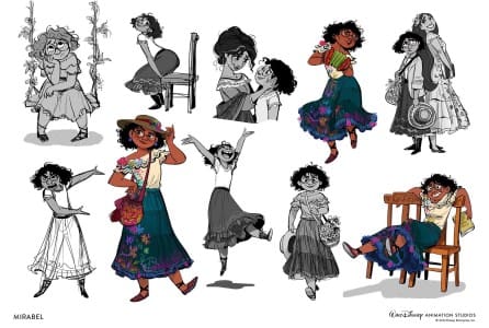 diseño de personaje encanto