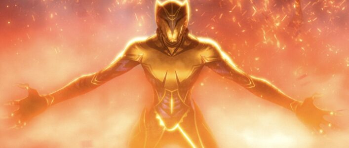 Black Panther in Marvel Animation's EYES OF WAKANDA, exclusively on Disney+. Photo courtesy of Marvel. © 2025 MARVEL. All Rights Reserved.