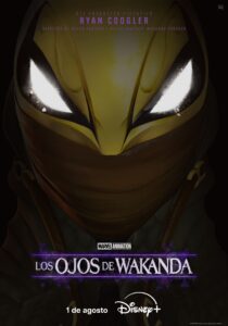 los ojos de wakanda arte animación concept art