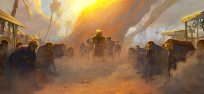 (Center): The Lion (Cress Williams) in Marvel Animation's EYES OF WAKANDA, exclusively on Disney+. Photo courtesy of Marvel.© 2025 MARVEL. All Rights Reserved.